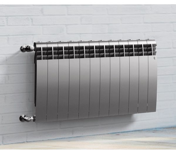 Радиатор биметаллический Royal Thermo BiLiner 500 Silver Satin 12 секций